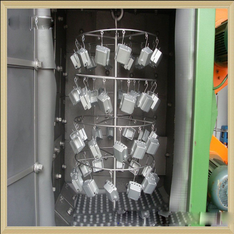工厂直销q378吊钩式抛丸机电泳挂具表面粉尘抛丸清洗机