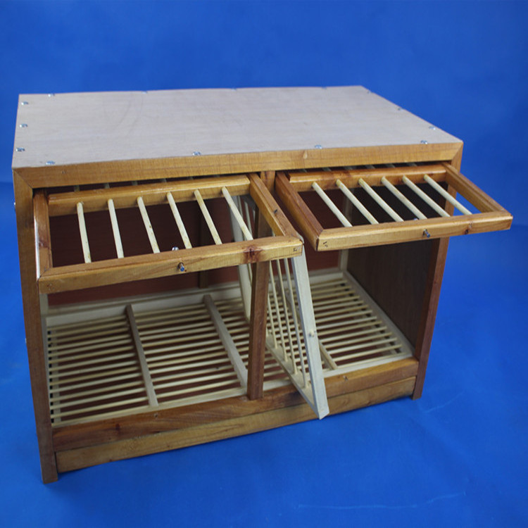 木质配对笼 信鸽赛鸽用品用具 优质竹木耐水防晒鸽子养殖配对笼具