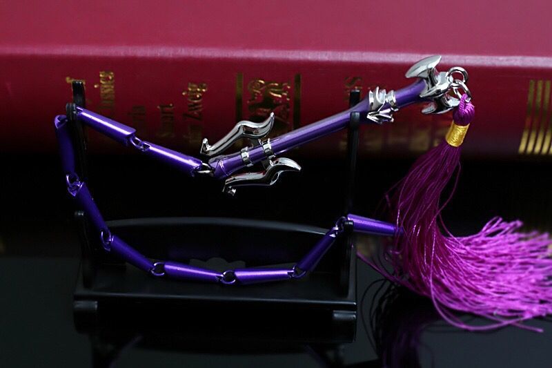 魔道武器动漫周边道具剑江澄三毒紫鞭紫电佩剑随便剑合金材质挂件