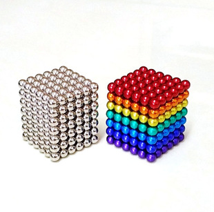 圆形磁铁巴克球5mm216粒魔力磁力球强力磁铁球超强吸铁石磁石玩具
