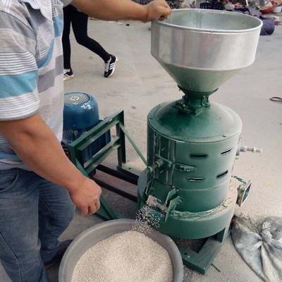 家用碾米机 200型谷子脱皮机 单相电去皮碾米机