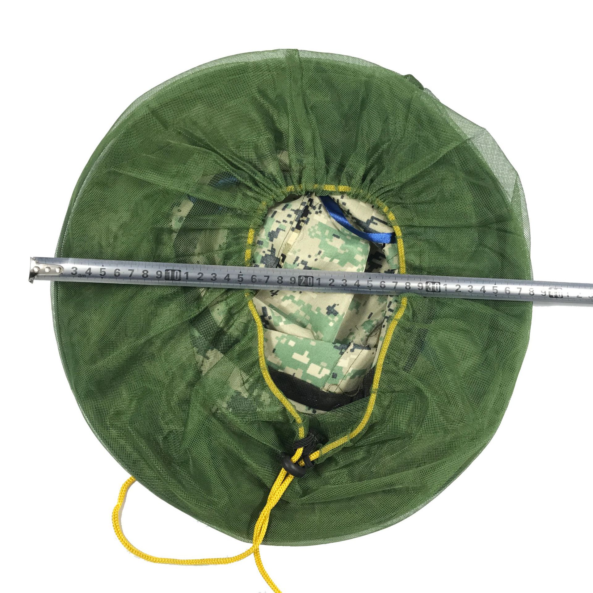 迷彩蜂帽 防蜂蜜蜂帽 防蜂服防护帽 防蚊帽子养蜂遮阳网纱帽批发