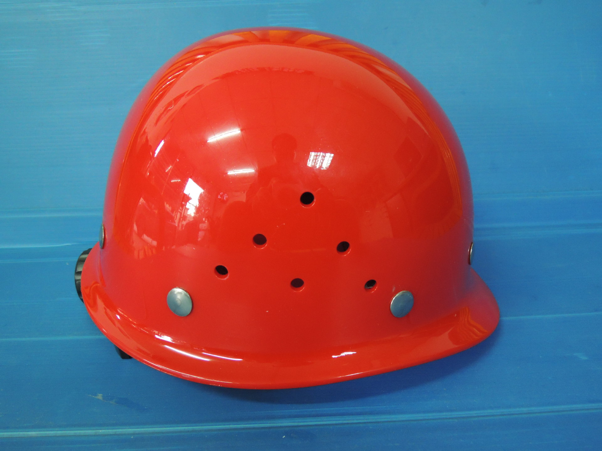 荣裕透气孔加厚玻璃钢安全帽 防砸安全帽 印字安全帽厂家直销批发