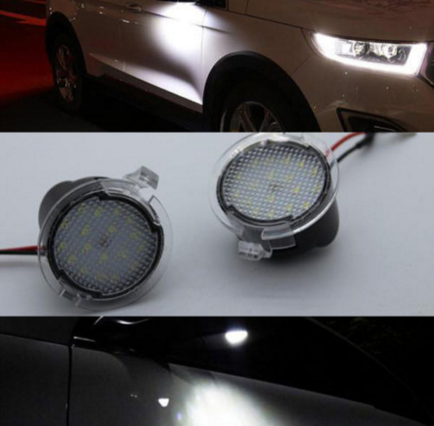 ebay 速卖通 福特锐界led后视镜 迎宾灯 装饰灯