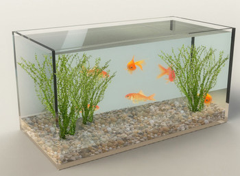 亚克力鱼缸定制高透明亚克力长方形鱼缸