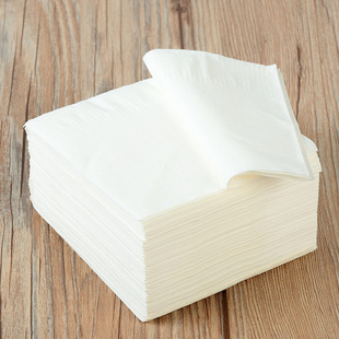 正方形印花餐巾纸 抽纸订做kfc肯德基麦当劳23方巾纸订logo 批发