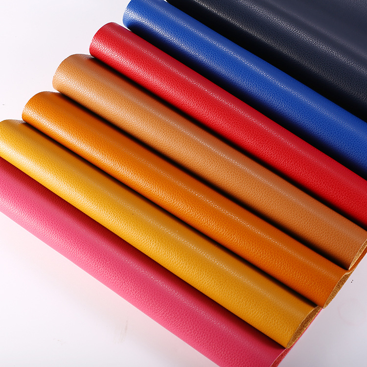 箱包手袋鞋材超纤皮料批发 现货供应人造皮革光面超纤皮革面料