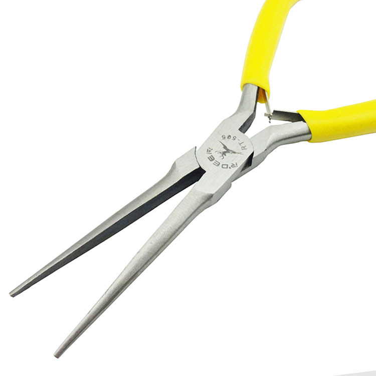 批发飞鹿针嘴钳5寸125mm迷你无牙针嘴钳尖嘴钳针咀钳rt-505钳子