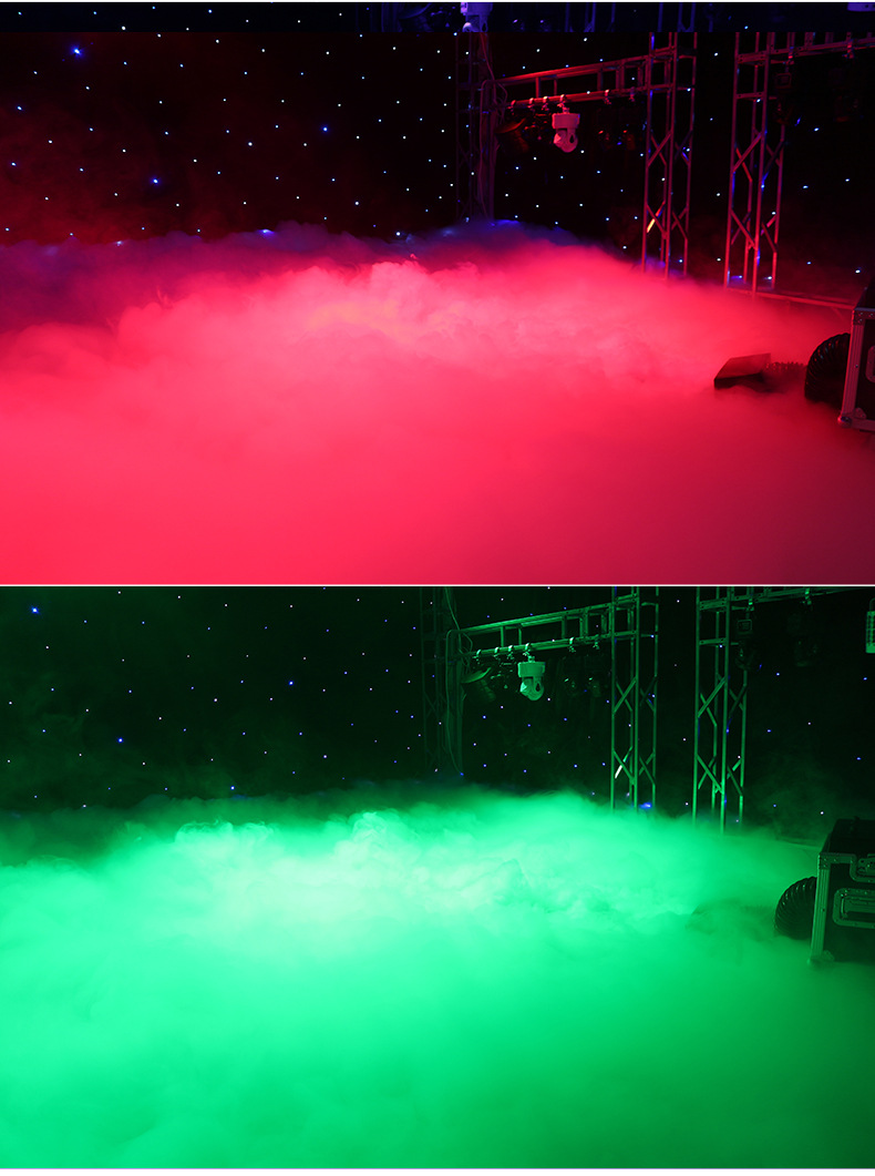 新款3000w大功率水雾机婚庆道具舞台特效烟雾机 代替地烟机干冰机