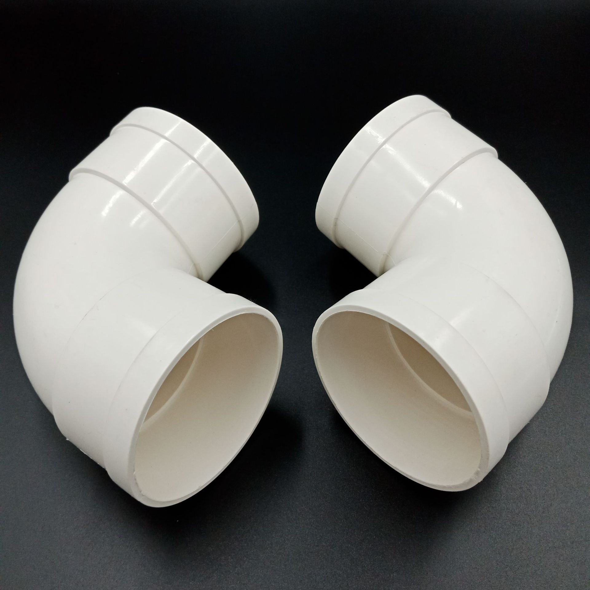 pvc管材管件 pvc90°弯头弯接头管接 pvc排水管件 pvc排水弯头