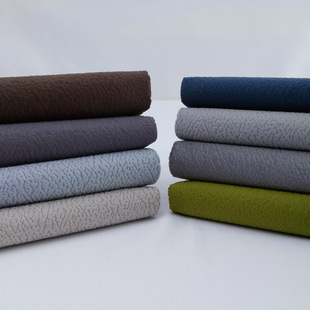 家纺家饰沙发面料绒布压胶工艺柔软耐磨现货工艺家居座椅布料批发