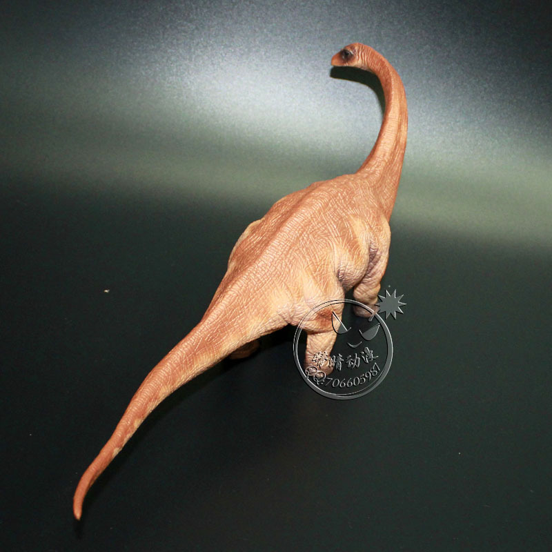 批发供应apatosaurus侏罗纪晚期恐龙迷惑龙黄5寸