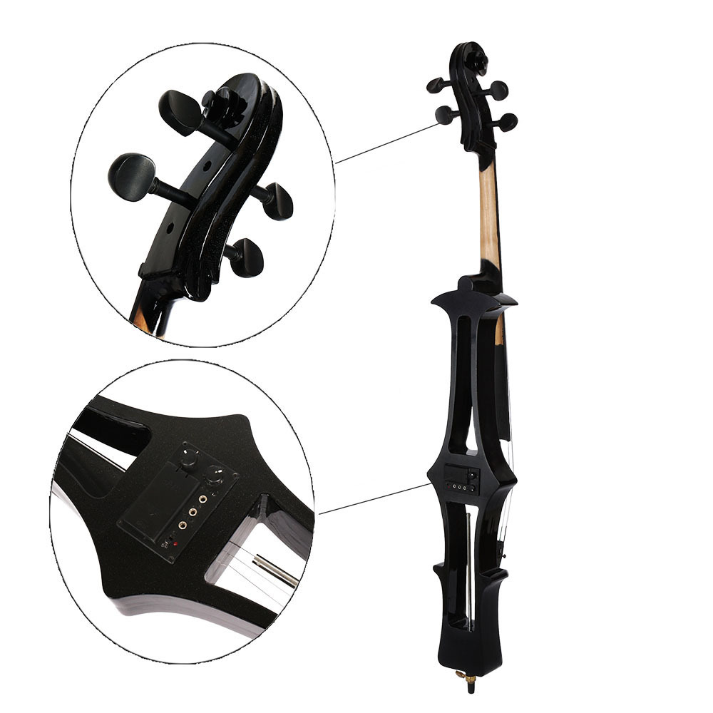 正品irin黑色电声大提琴 电子大提琴新款 专业演奏考级大提琴