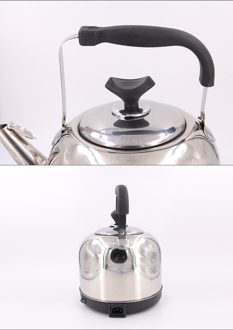 手提健康热水壶平底开水壶烧水壶电热水壶酒店商用老式5升6升7.0l