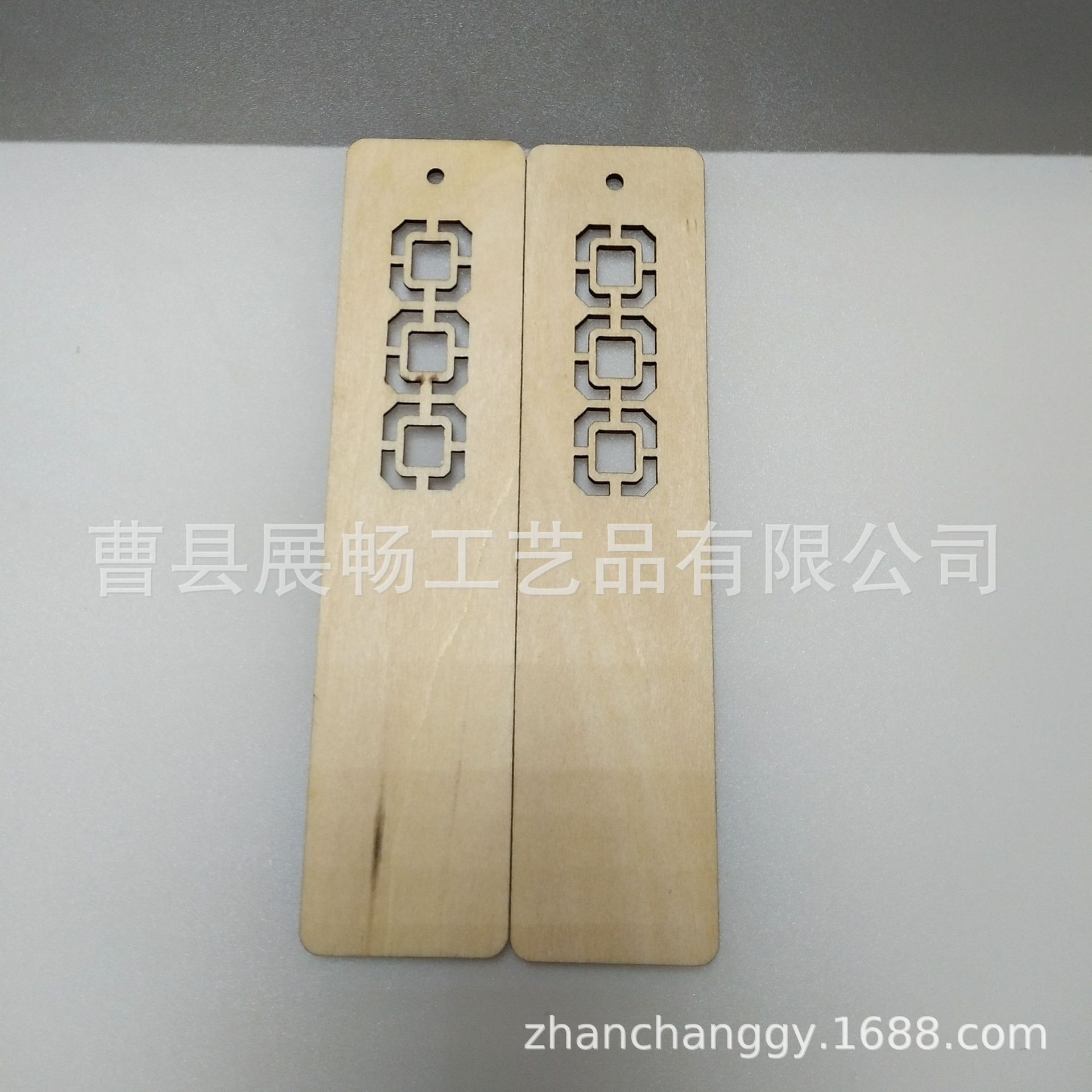 复古木质书签 镂空书签 可定制元素木质书签 雕刻复古动漫书签