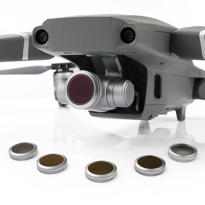 适用dji大疆御mavic2变焦版zoom nd-pl减光镜cpl加强可调节滤镜