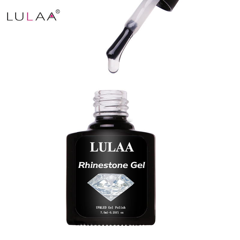 Lulaa Manicure Super Strong Rhinestone Sticking Glue Spot Drill Glue Nail Ornament Transparent Tape Special Nail Glue for Sticking Diamond