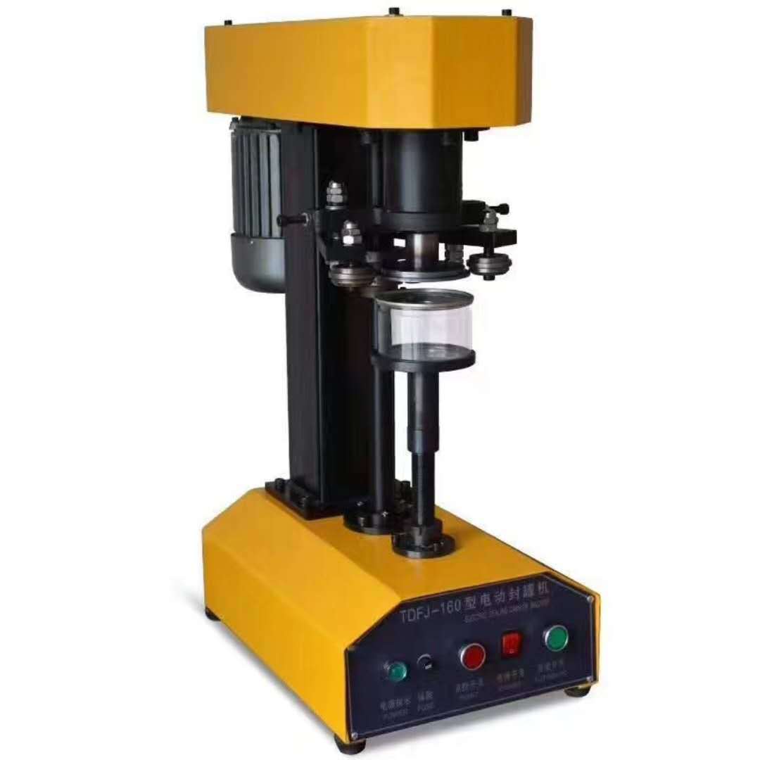 电动封罐机适用于:茶叶罐机,易拉罐封口机,铝罐封口机,铁罐封口机等