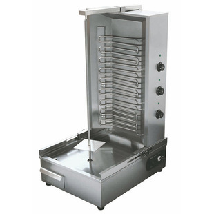 厂家供应 小型中东烧烤炉 电热旋转土耳其烤肉烧烤炉