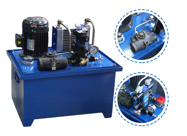 汉力达厂家设计输送机液压控制系统 顶升装置非标液压站