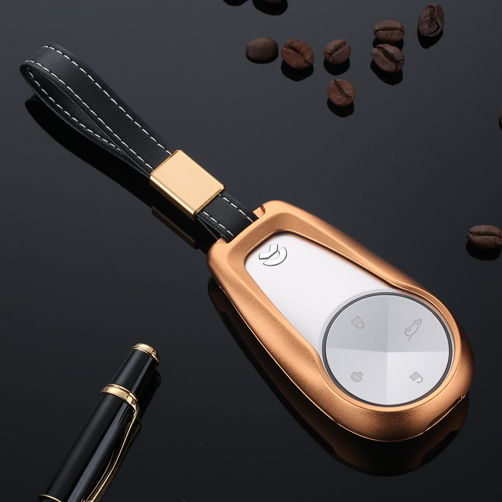 适用于蔚来es8车钥匙包套2018款蔚来es8钥匙扣遥控车钥匙壳套扣