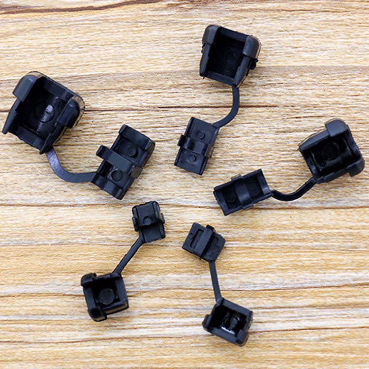 厂家大量现货批发塑料尼龙卡入式圆线扁线电源线扣电线固定卡线卡