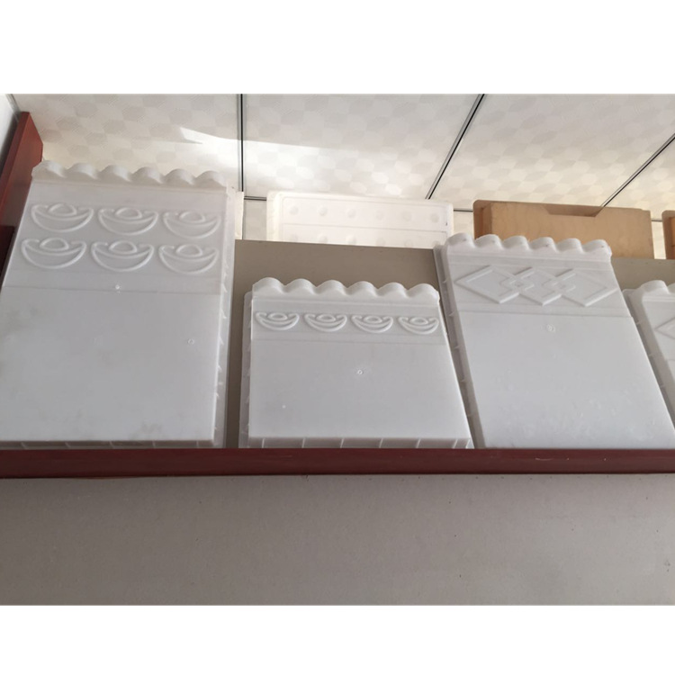 元宝形屋檐板模具 檐板塑料模具 水泥檐板模具产品图片