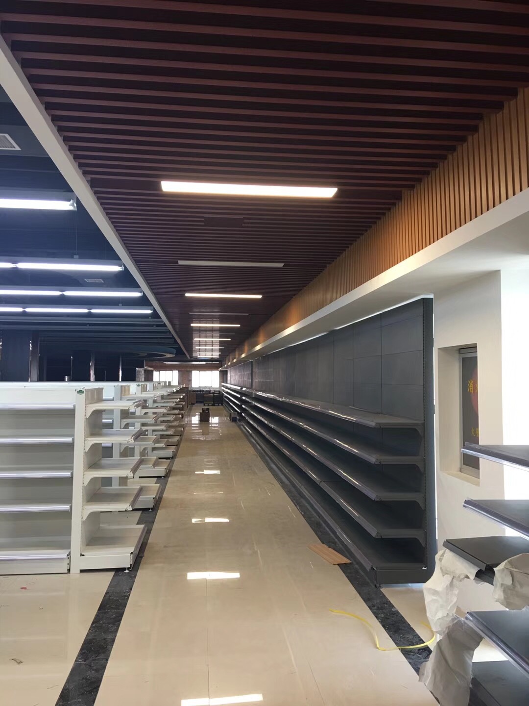 工厂现货-生态木天花吊顶40*45-酒店宾馆装修材料批发