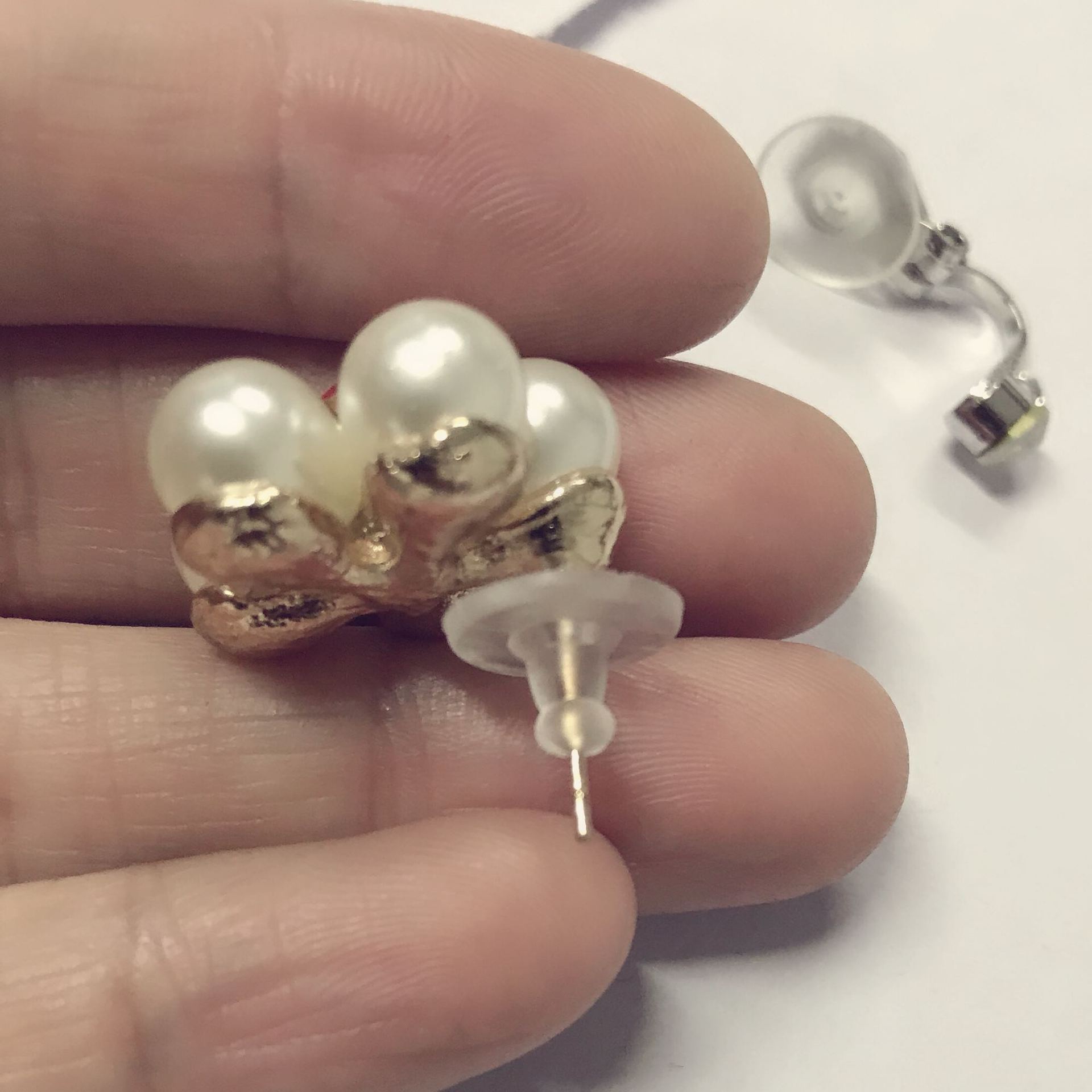 透明飞碟飞盘耳塞饰品耳钉耳塞软垫耳夹耳塞多功能硅胶橡胶片耳堵