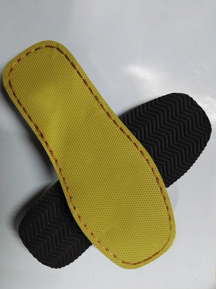 手工勾织拖鞋棉鞋鞋底批发居家款防滑耐牛牛红/黄底鞋底厂家直销