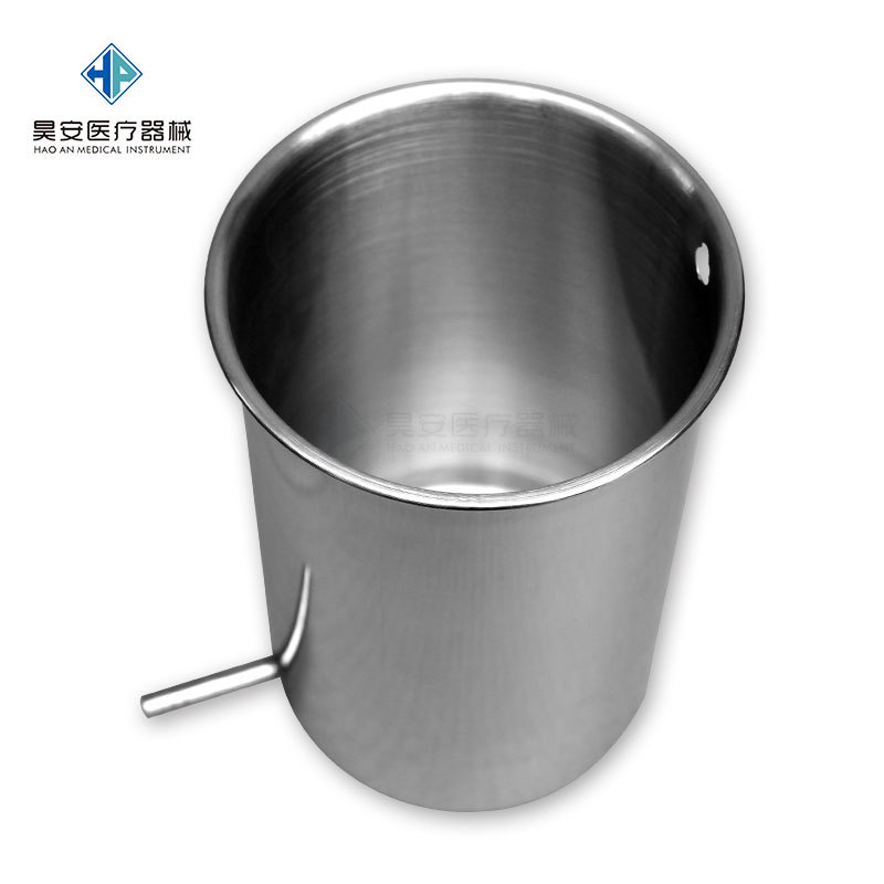 医院用灌肠筒不锈钢灌肠器挂式吊桶1000ml带刻度不锈钢灌肠筒