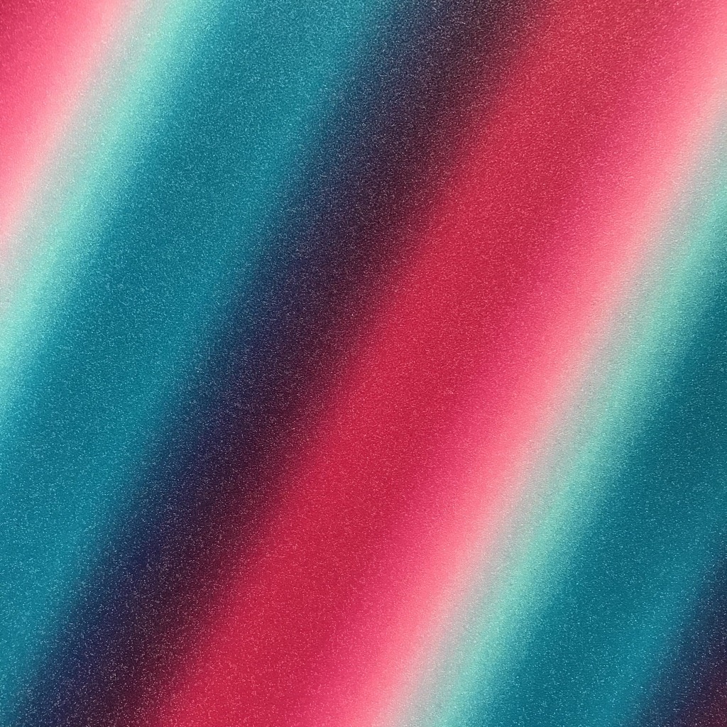 厂家直销pu镭射点点彩虹渐变色皮革面料 耐刮彩虹金属手袋箱包