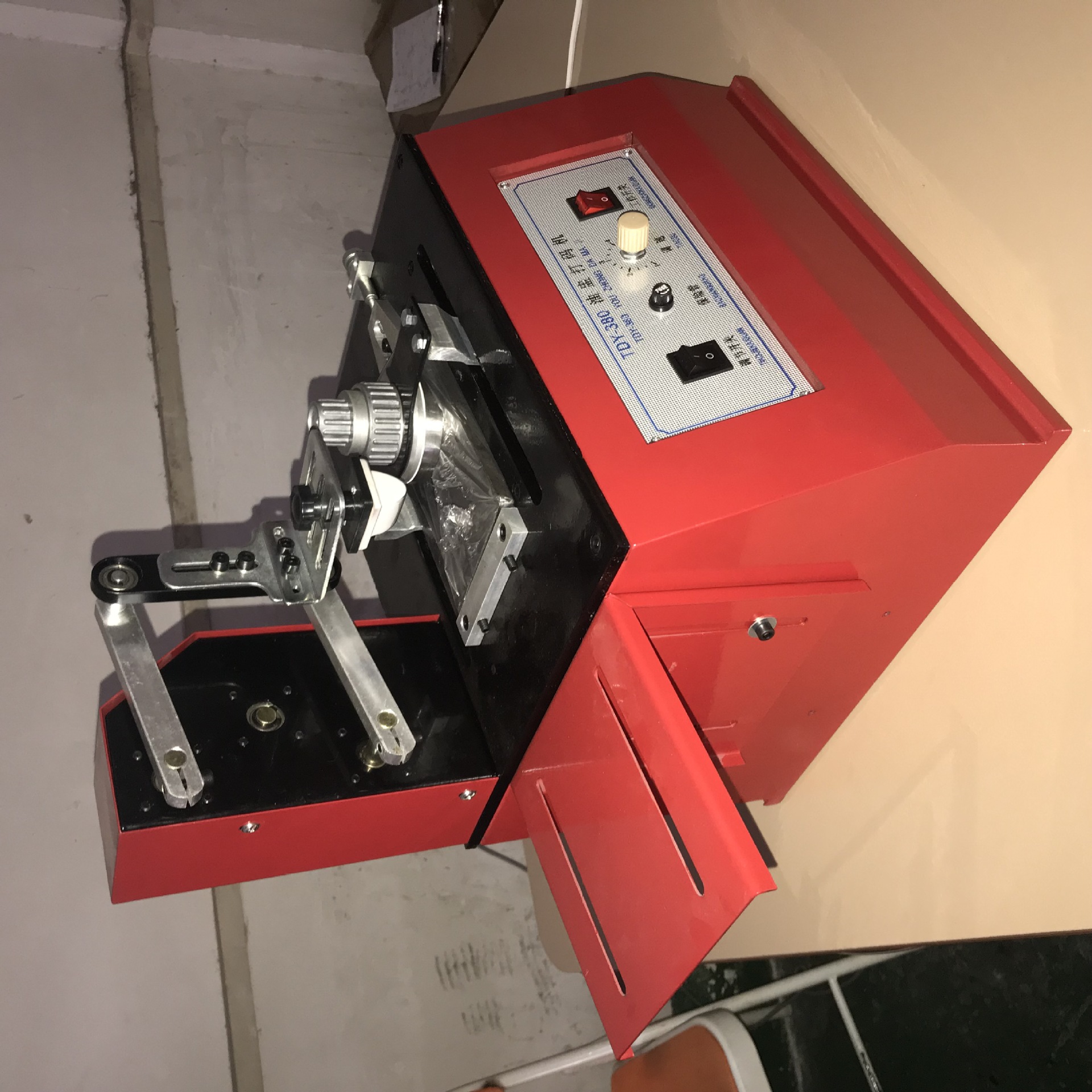 380油墨移印机大功电动移印机单色油 油墨印码机 现货