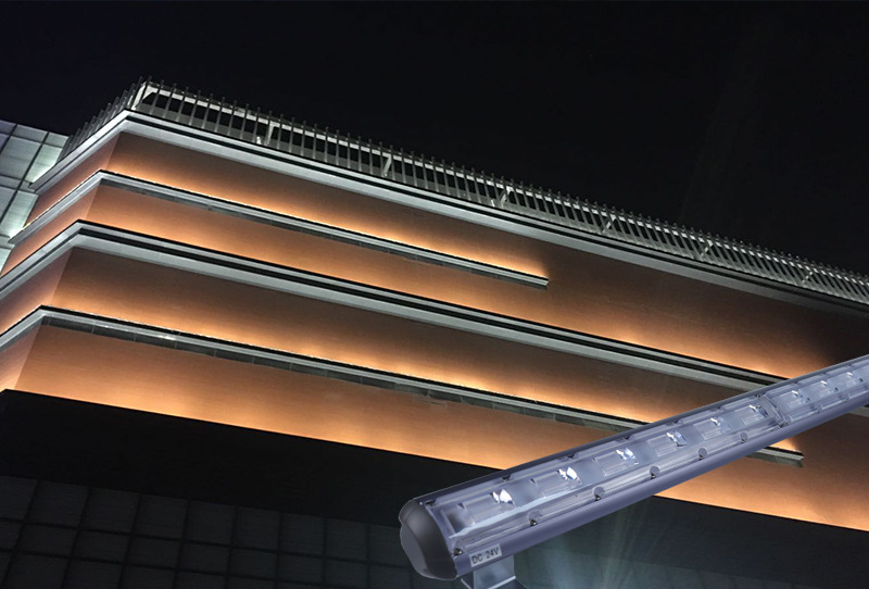 2018新款48w白光洗墙灯 结构防水洗墙灯洗墙灯工程定制