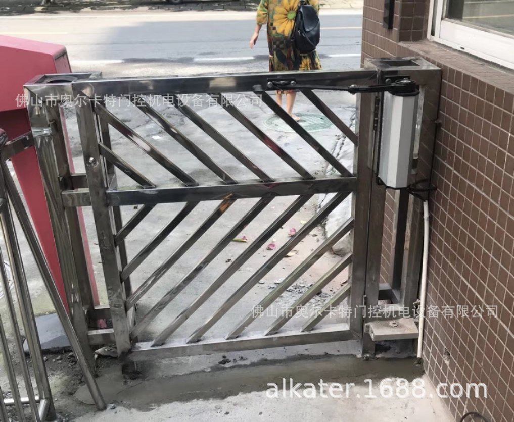 法尔特人行通道快速开门机 fs140侧装式平开门机 快速自动开门器