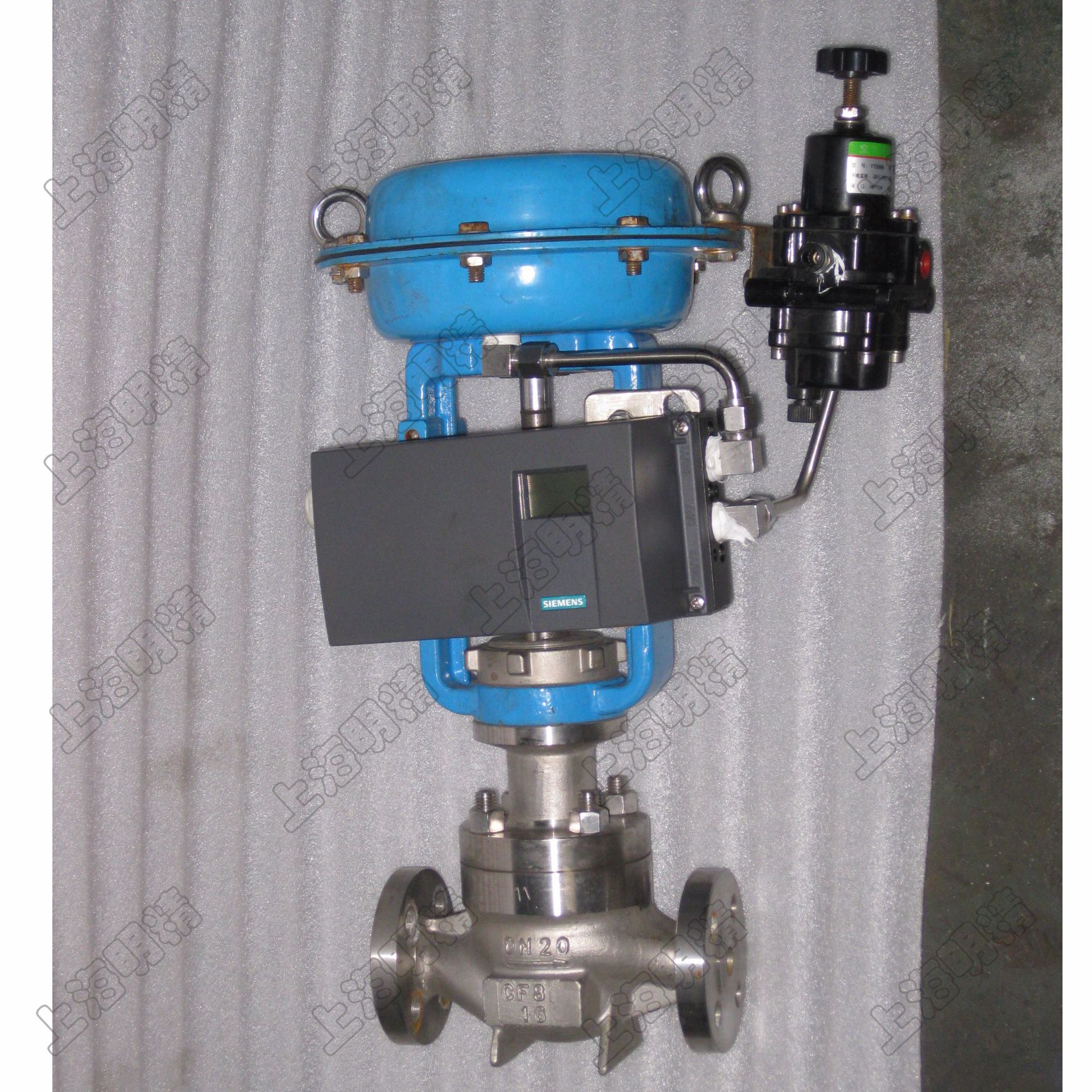 气动高精度单座调节阀 精小型气动薄膜调节阀 高精度套筒调节阀-阿里