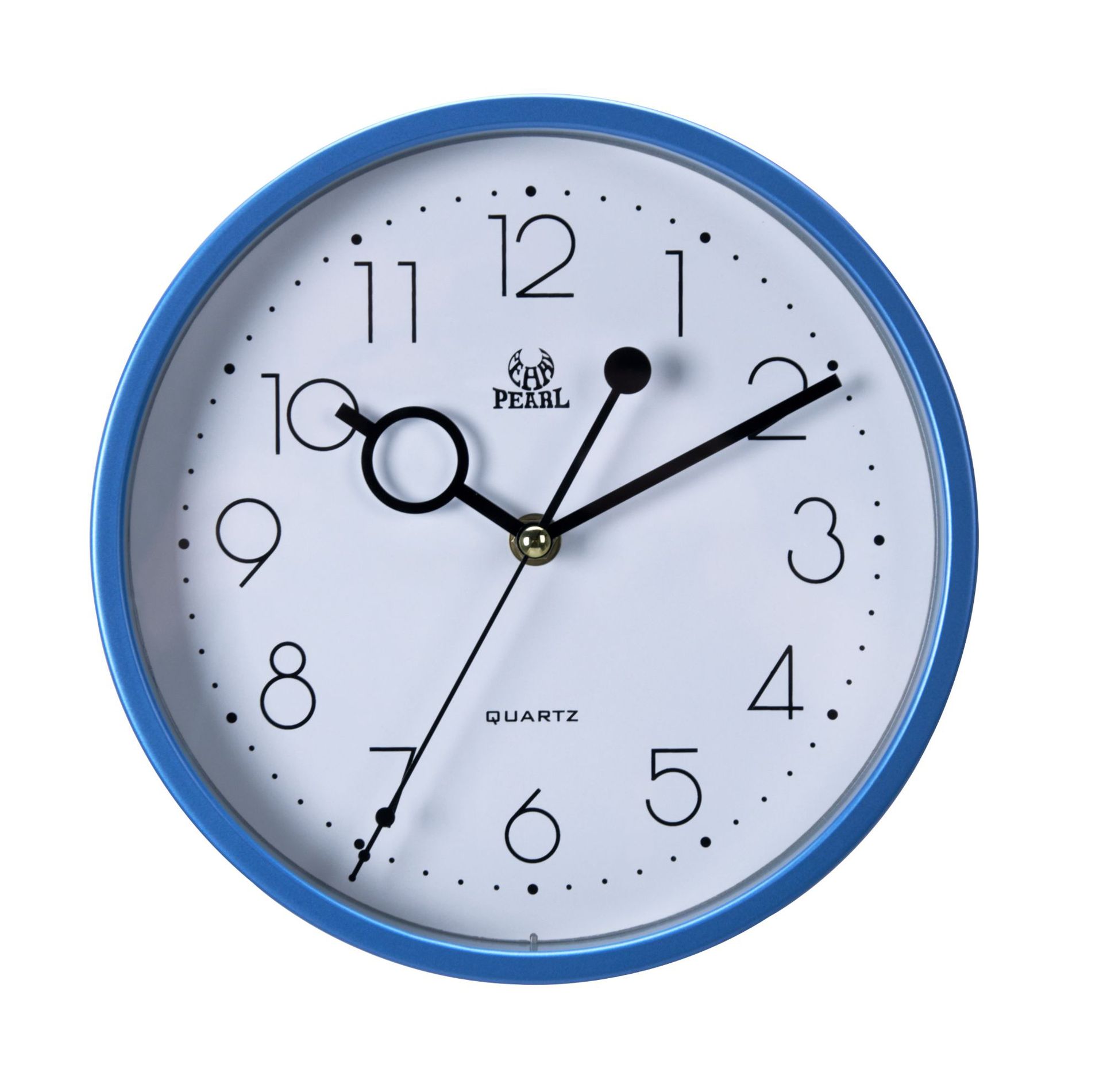 9寸客厅挂钟 简约现代静音石英钟 时尚钟表圆形时钟 多色可选