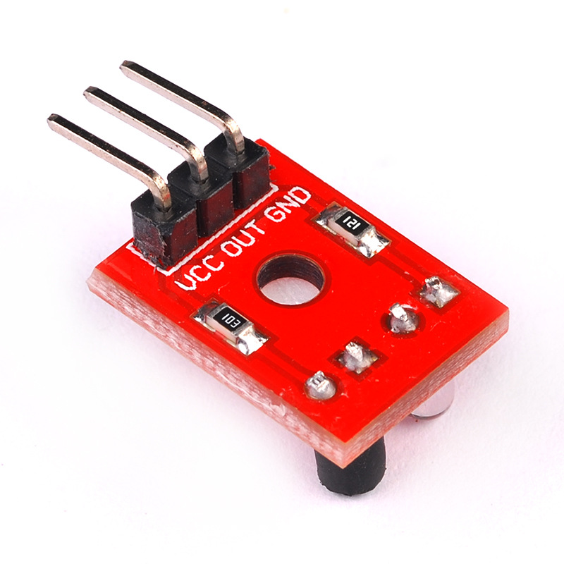 红外发射接收探头避障传感器四路循迹模块智能小车