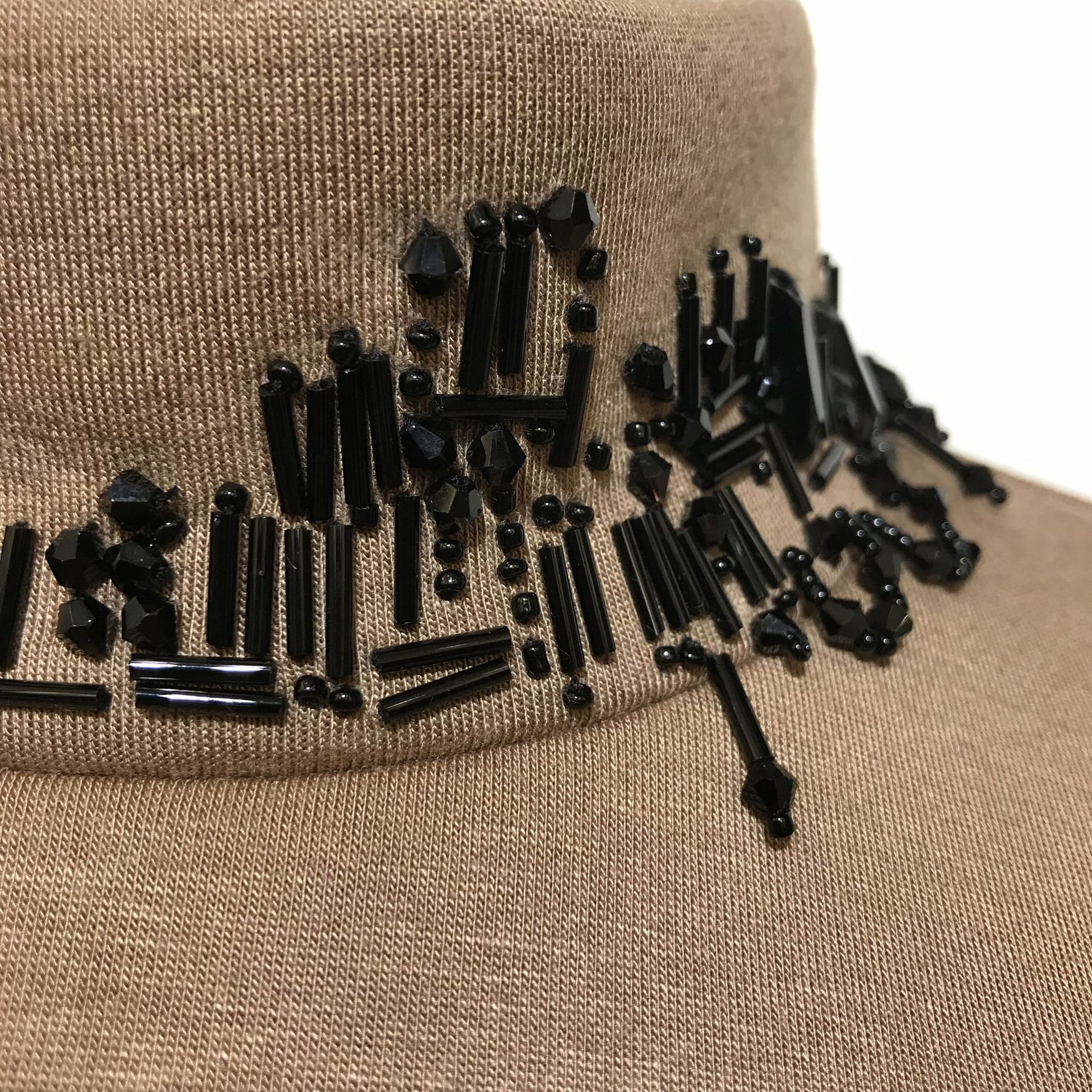 【原d现货】韩国高端女装 高领复合亮片钉珠气质针织背心连衣裙