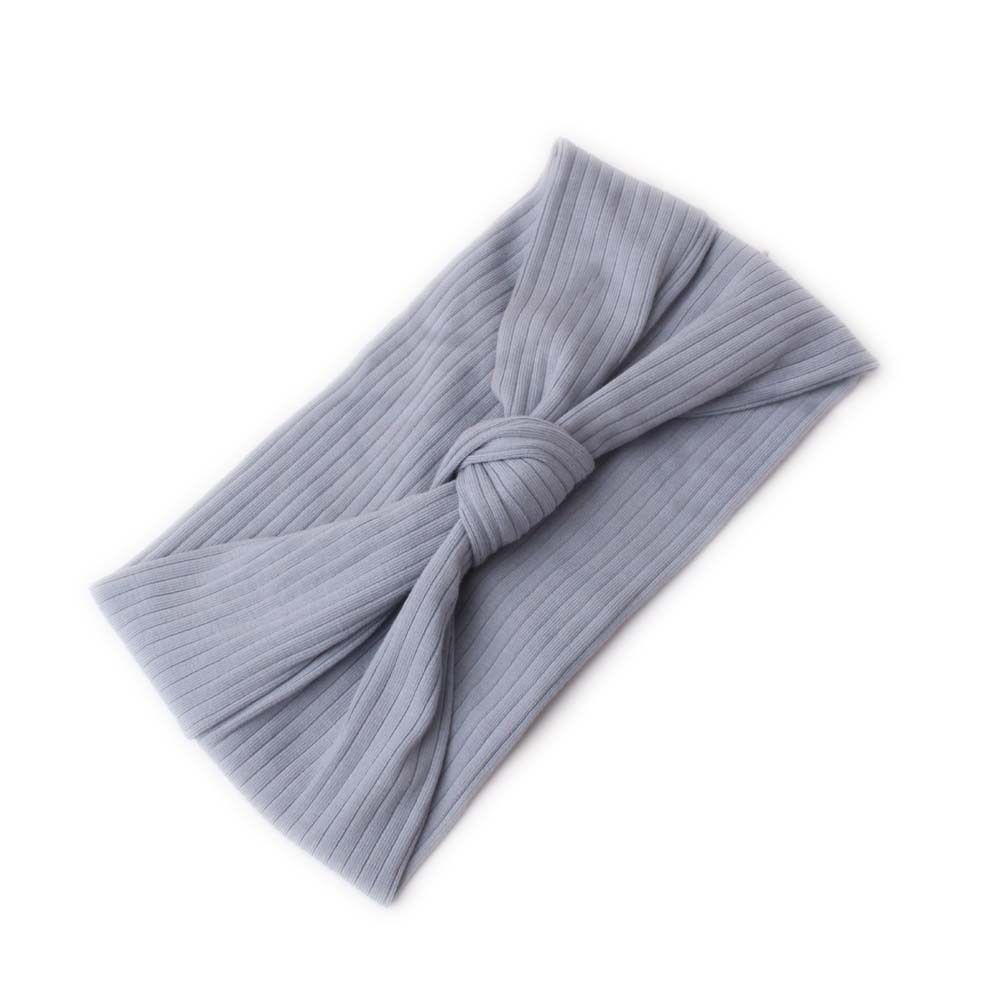 2018新款欧美女士棉质发带时尚洗漱弹力打结布料女式头带厂家直销