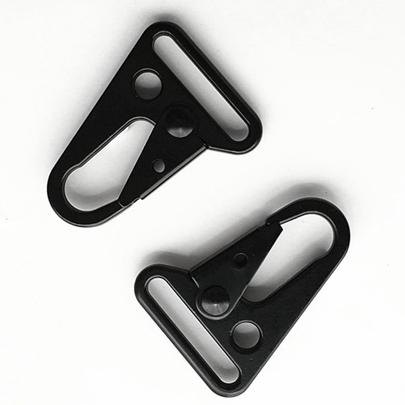 黑色鹰嘴扣 户外登山扣 钩扣 钥匙扣 箱包五金 织带扣 工厂直销