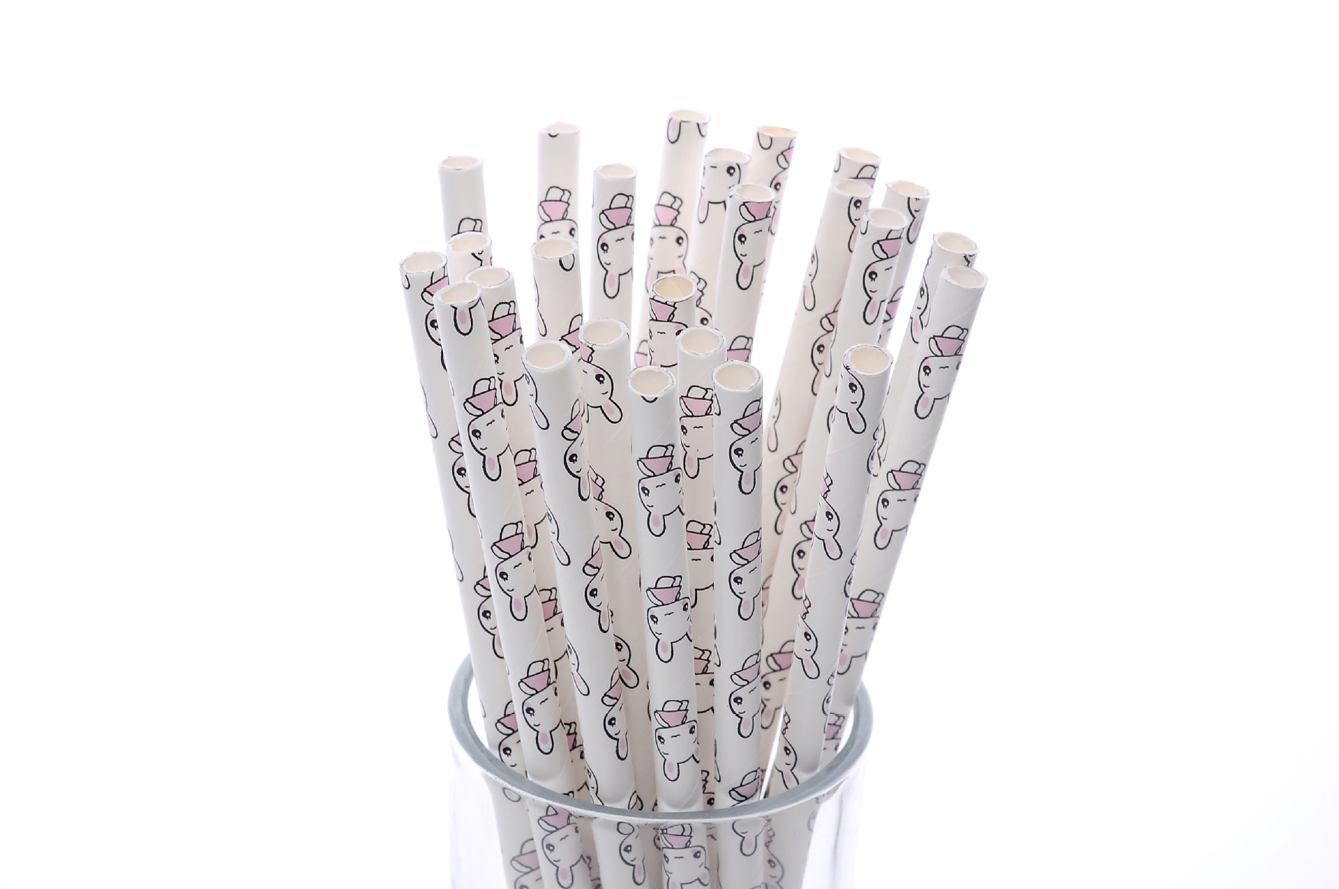 环保创意牛皮纸卡通吸管 生日派对沙滩酒吧婚庆果汁饮料纸吸管