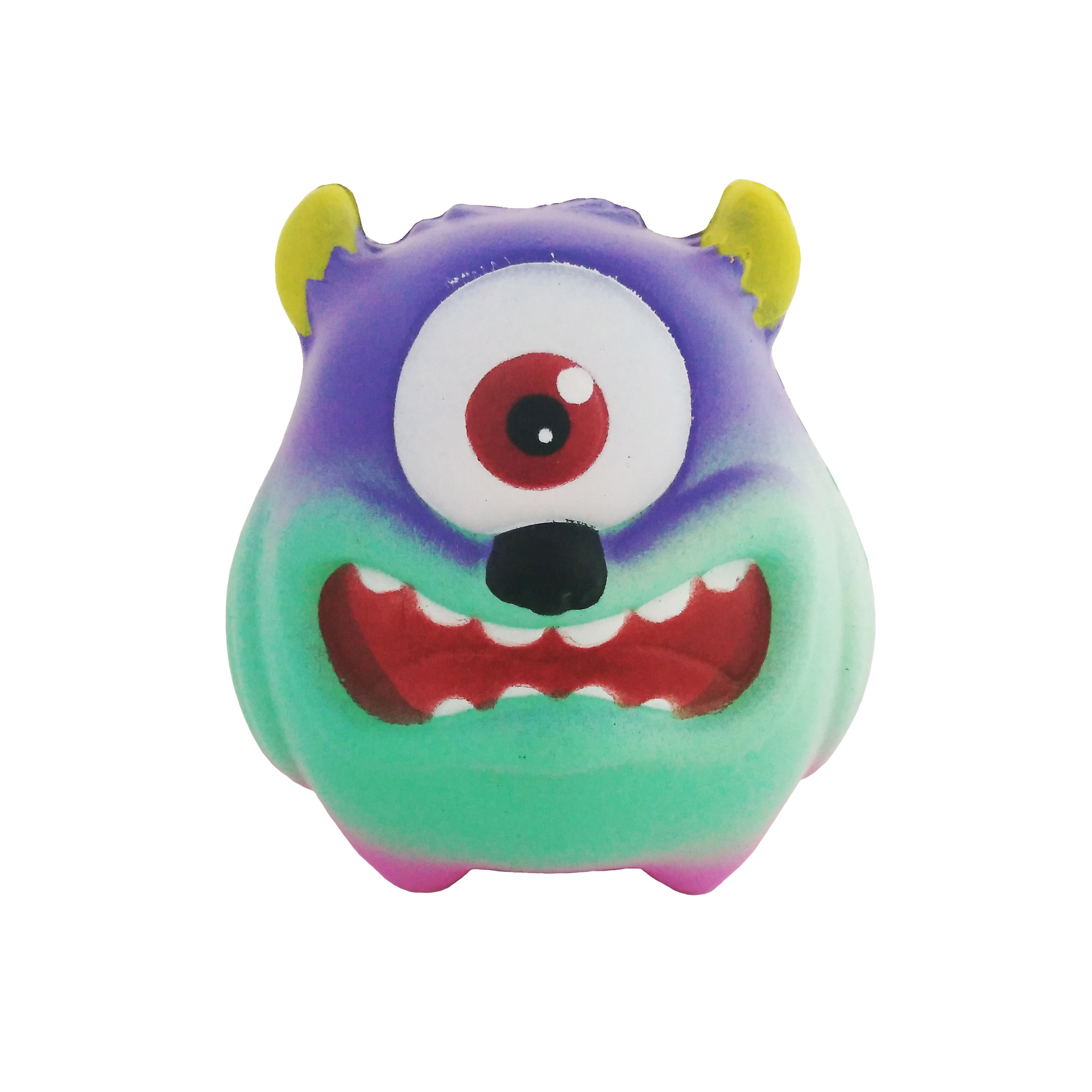新款squishy慢回弹 独眼怪兽  挤压发泄玩具装饰摆件 万圣节道具