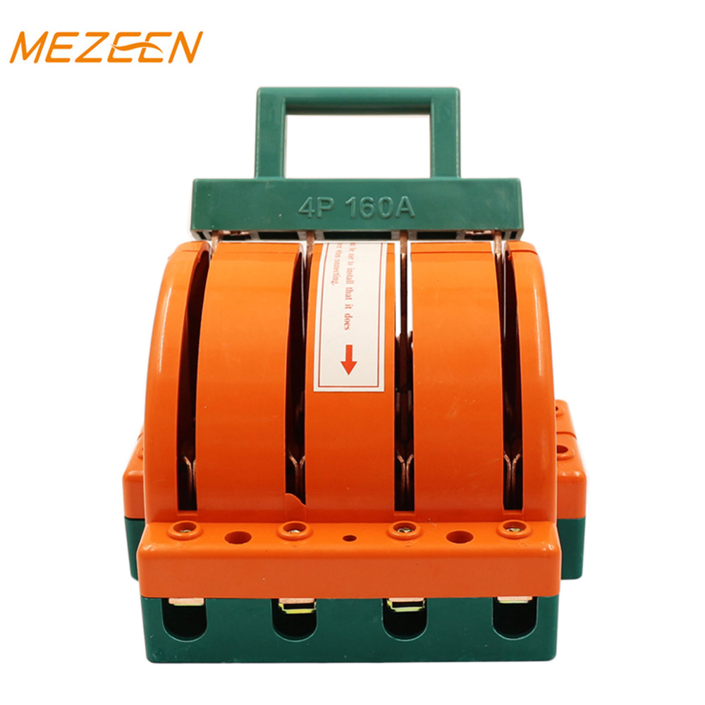 全铜闸刀4p160a双投闸刀 双向电源切换闸刀 hk11负荷闸刀开关