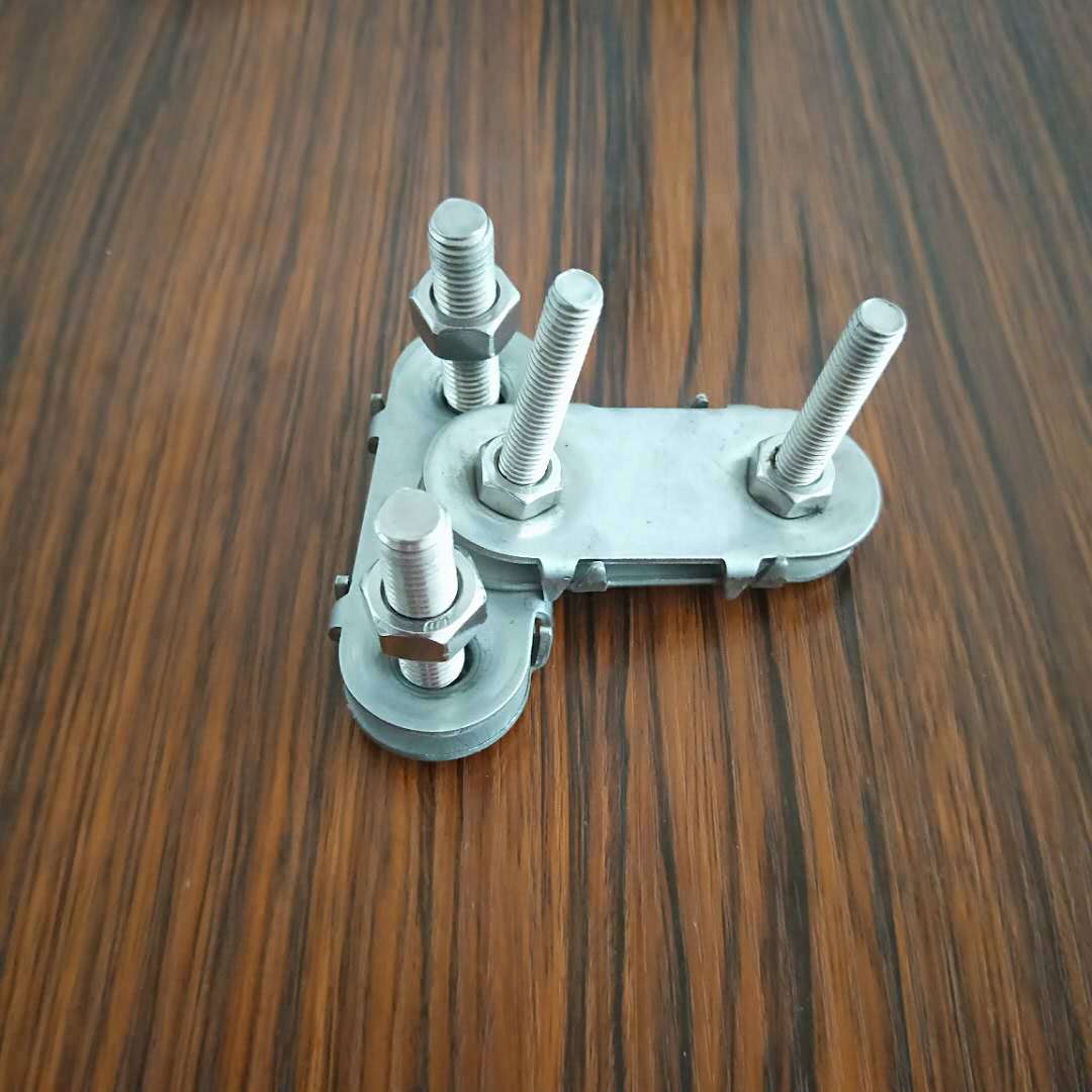 304不锈钢皮带夹板 修补输送带用平板扣