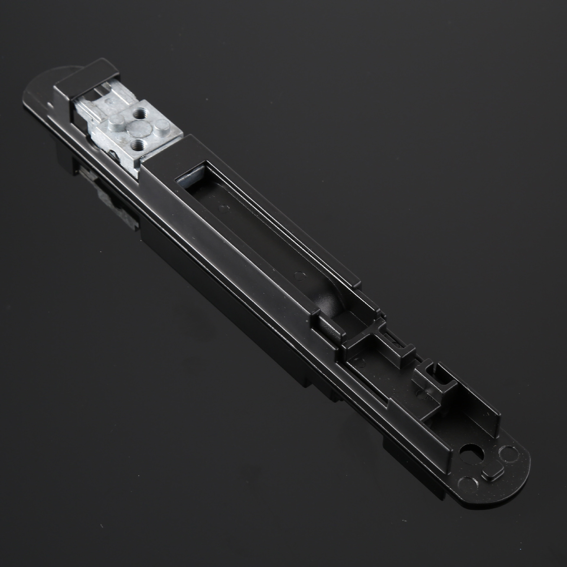 90型平移落地窗条形勾锁扣阳台推拉玻璃移门锁拴铝合金断桥铝钩锁