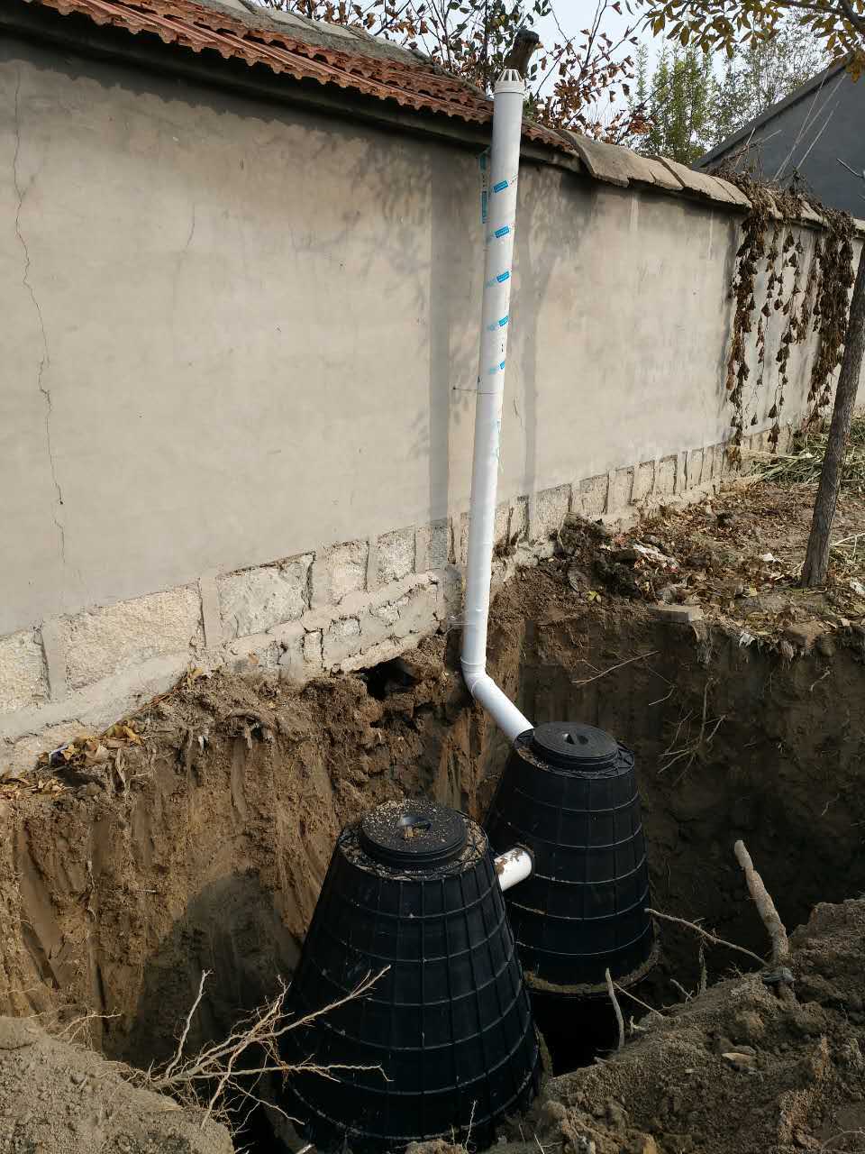 双瓮化粪池厂家直销1.0立方米双瓮化粪池