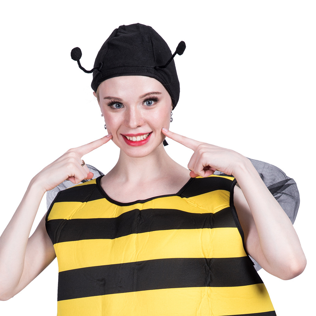 Factory in Stock Halloween Animal Costume Halloween Insect Bee Adult Synthetic Sponge Cos Clothing