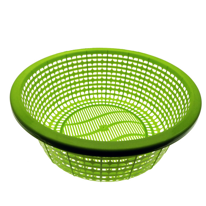 i1642 104#新款加深大菜篮 蔬菜蓝塑料篮会销活动礼品二元店批发