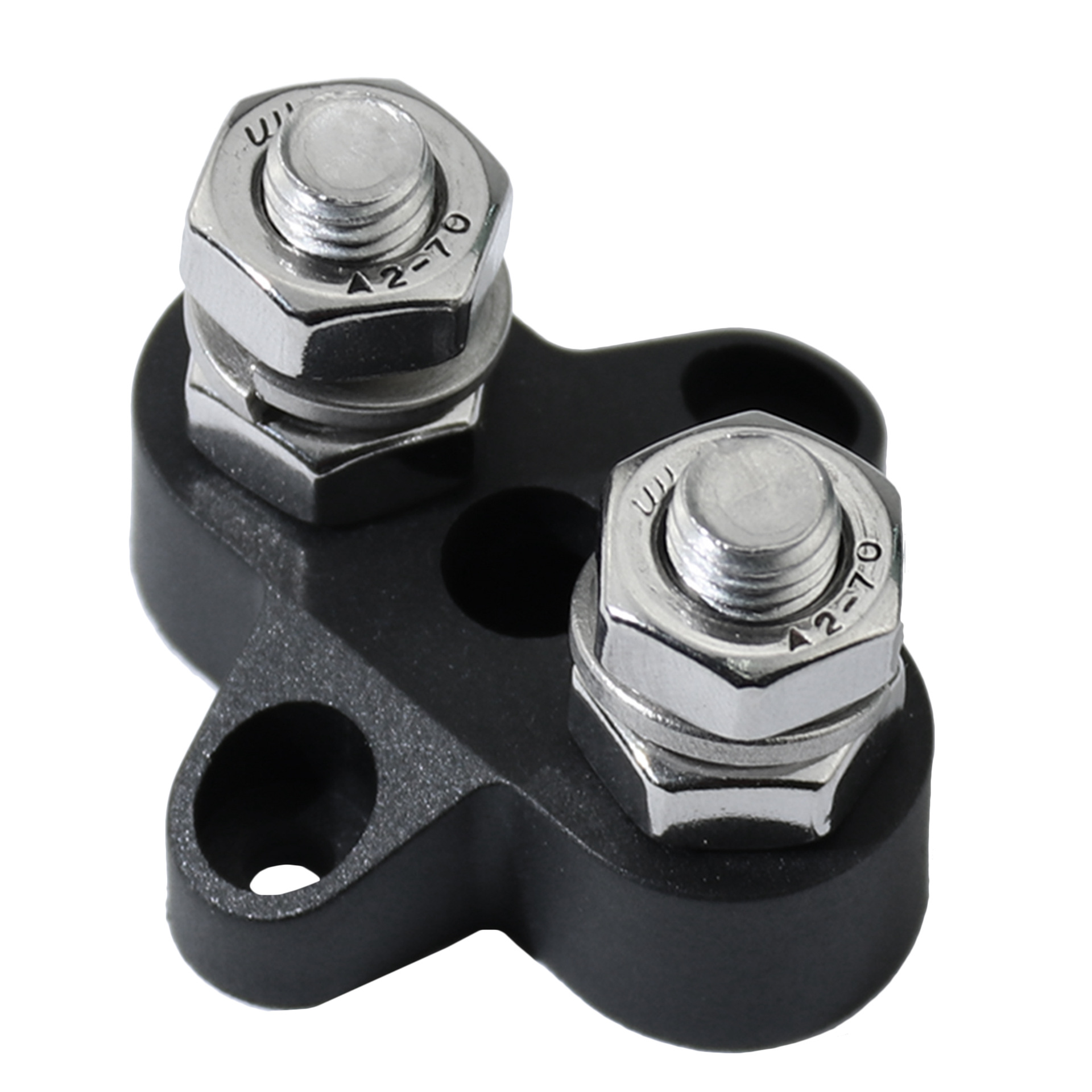 m8黑色款 buss bar端子正母线端子块(双)汇线柱无连接杆